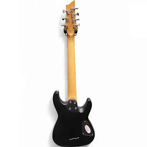 Used Schecter Guitar Research Diamond Series C7 Deluxe Flat Black Electric Guitar Flat Black