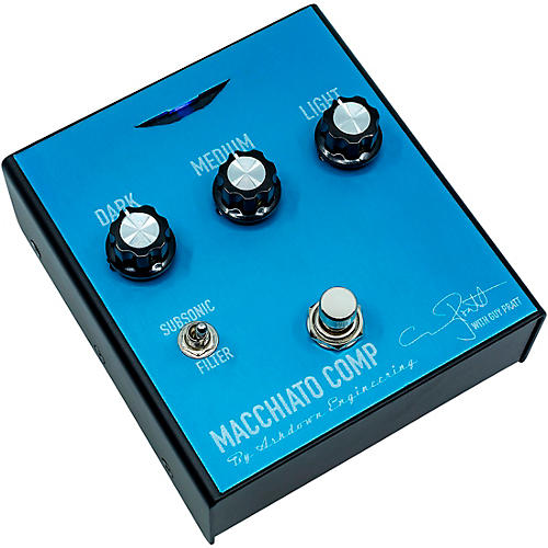 Ashdown Guy Pratt Signature Tri Band Compressor Effects Pedal Blue