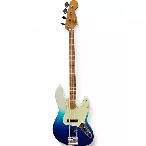 Used Fender Player Plus Active Jazz Bass  Belair Blue Electric Bass Guitar Belair Blue