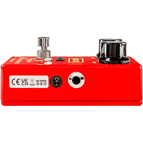 MXR Yngwie Malmsteen Overdrive Effects Pedal Red