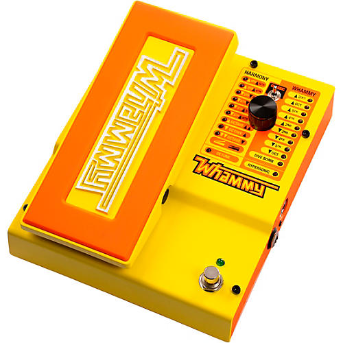 DigiTech MonoNeon Whammy Signature Whammy Effects Pedal Yellow and Orange