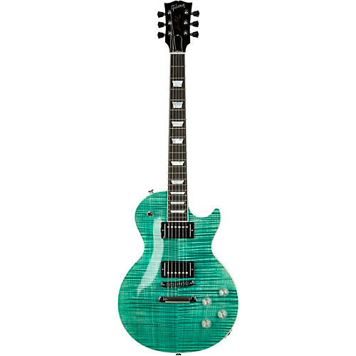 Gibson Les Paul Modern Figured Electric Guitar Seafoam Green