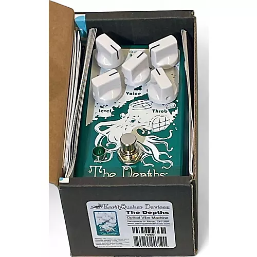 Used EarthQuaker Devices The Depths Optical Vibe Machine Effect Pedal