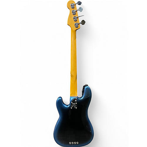 Used 2020s Fender American Professional II Precision Bass Dark Night Electric Bass Guitar Dark Night