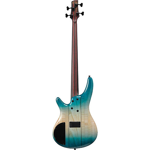 Ibanez Premium SR4CMLTD 4-String Electric Bass Guitar Caribbean Islet Low Gloss