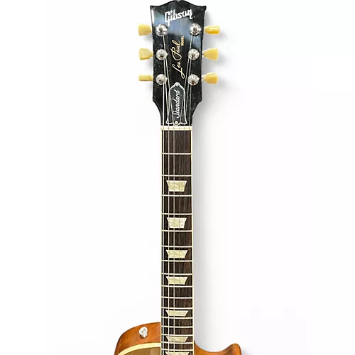 Used Gibson Les Paul Standard Gold Top Solid Body Electric Guitar Gold Top