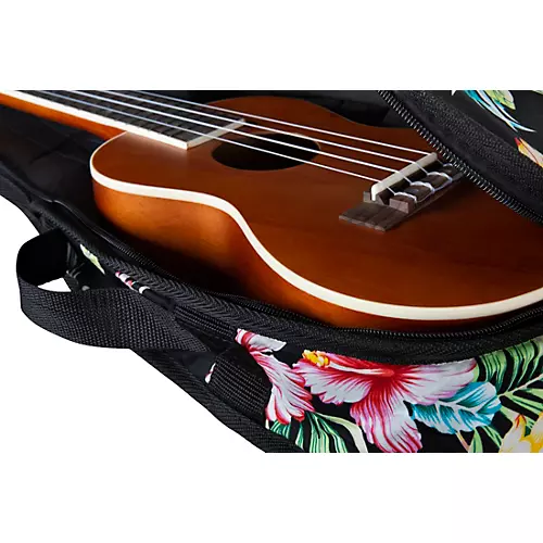 Road Runner Soprano Ukulele Gig Bag in a Box Floral Soprano