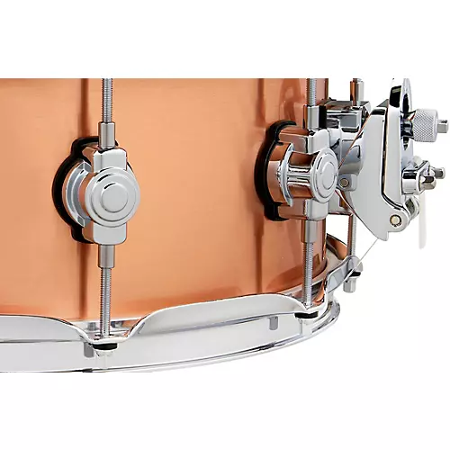 DW DW Performance Series 1 mm Polished Copper Snare Drum 14 x 6.5 in.
