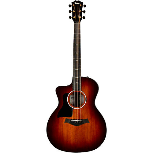 Taylor 224ce-K Deluxe Grand Auditorium Left-Handed Acoustic-Electric Guitar Shaded Edge Burst