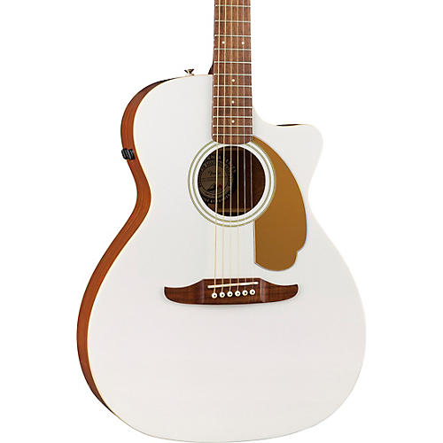 Fender Newporter Player Limited-Edition Acoustic-Electric Guitar Arctic White