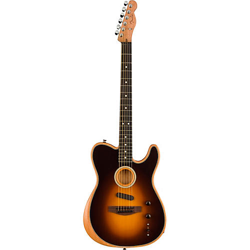 Fender Acoustasonic Player Telecaster Acoustic-Electric Guitar Brushed Black