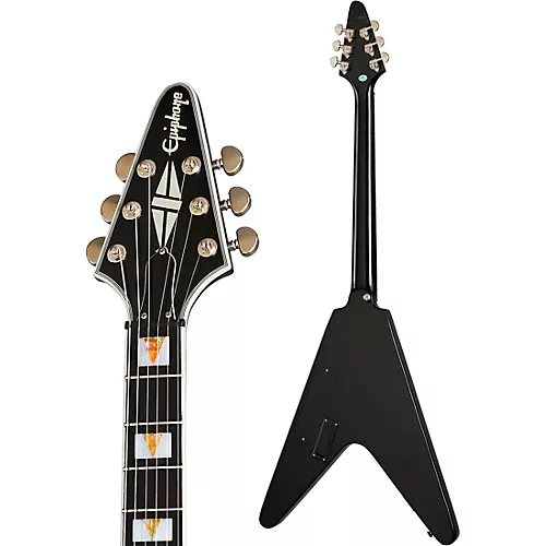 Epiphone Flying V Prophecy Electric Guitar Yellow Tiger Aged Gloss