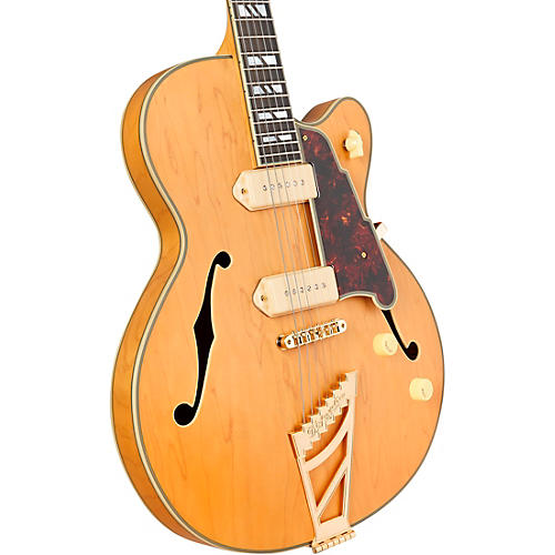 D'Angelico Deluxe 59 Hollowbody Electric Guitar Satin Trans Wine