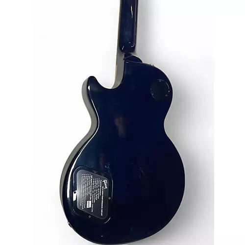 Used 2021 Gibson Les Paul Traditional Pro V Flame Top blueberry Solid Body Electric Guitar blueberry