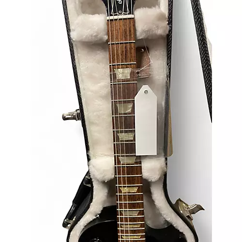 Used Gibson Les Paul Studio Black Solid Body Electric Guitar Black