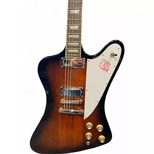 Used Epiphone firebird 2 Color Sunburst Solid Body Electric Guitar 2 Color Sunburst