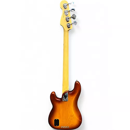 Used Fender American Elite Precision Bass Tobacco Sunburst Electric Bass Guitar Tobacco Sunburst