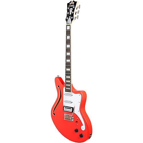 D'Angelico Premier Series Bedford SH Limited-Edition Electric Guitar With Tremolo Navy Blue