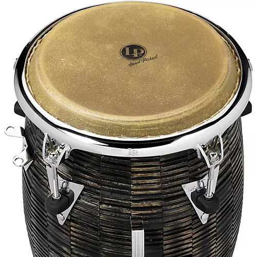 LP Pedrito Martinez Signature Top Tuning Deep Cut Mango Conga 11.75 in. Stained Mocha