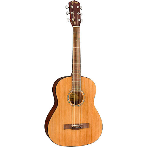 Fender FA-15 Steel 3/4 Scale Acoustic Guitar Natural