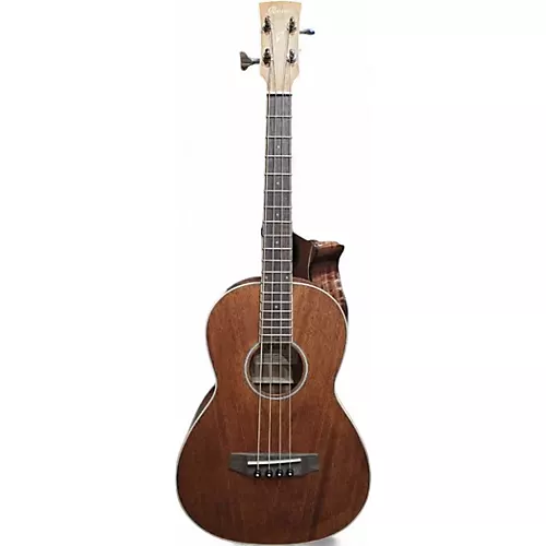 Used Ibanez PNB14E Natural Acoustic Bass Guitar Natural