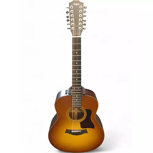Used Taylor 358e Ltd Honey Burst 12 String Acoustic Electric Guitar Honey Burst
