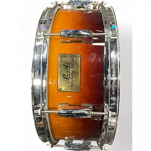 Used Pearl 14in SESSION CUSTOM SNARE SUNSET ORANGE Drum SUNSET ORANGE 33