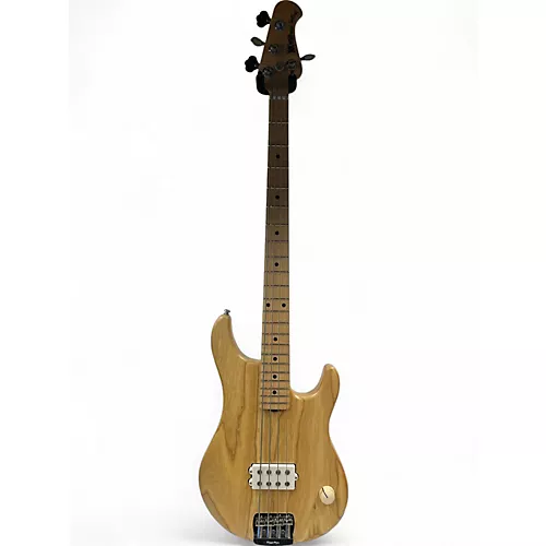 Used Ernie Ball Music Man STINGRAY JOE DART Natural Electric Bass Guitar Natural
