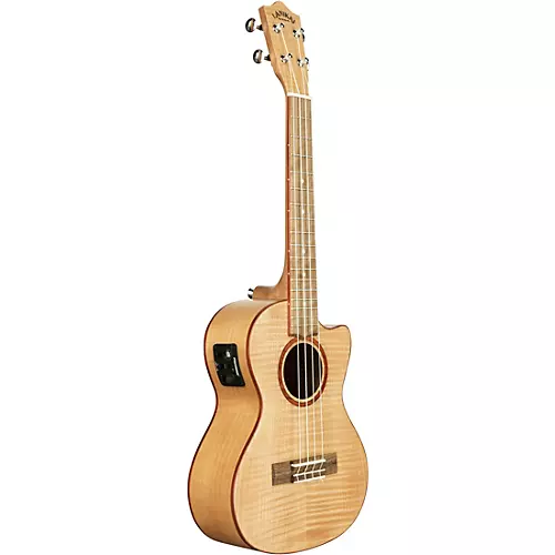 Lanikai FM-CET Flame Maple Tenor with Kula Preamp Acoustic-Electric Ukulele Satin Finish
