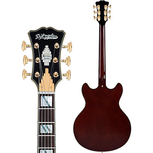 Open-Box D'Angelico Excel DC XT Semi-Hollow Electric Guitar With Stopbar Tailpiece Condition 2 - Blemished Amaretto Burst 197881073169