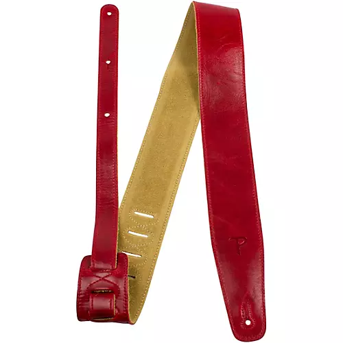 Perri's Africa Leather Guitar Strap Brown 2.5 in.