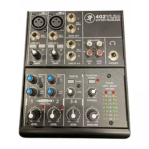 Used Mackie 402VLZ4 Unpowered Mixer