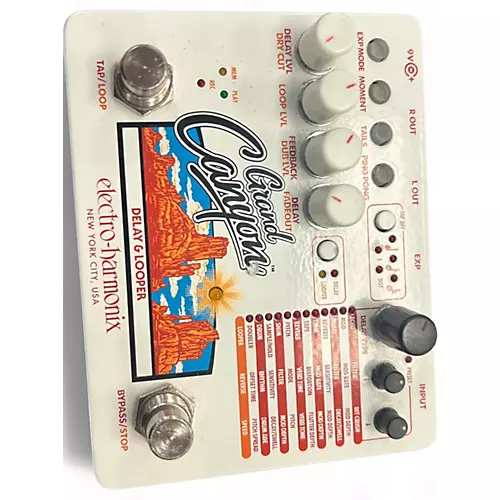 Used Electro-Harmonix Grand Canyon Delay and Looper Effect Pedal