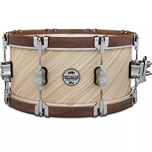 PDP by DW LTD Concept Maple Snare Drum With Walnut Hoops 14 x 6.5 in. Twisted Ivory