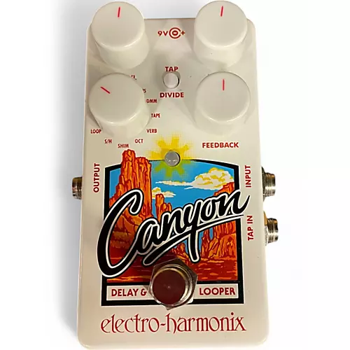Used Electro-Harmonix Canyon Delay and Looper Effect Pedal