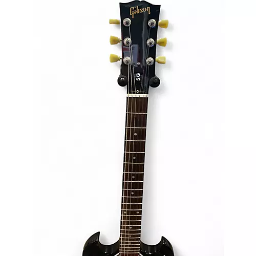 Used Gibson SG Black Solid Body Electric Guitar Black