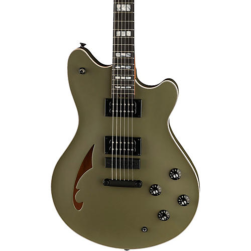 EVH SA-126 Special Semi-Hollow Electric Guitar Matte Army Drab