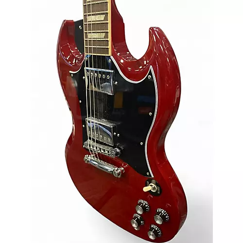 Used 2022 Gibson SG Standard Cherry Solid Body Electric Guitar Cherry