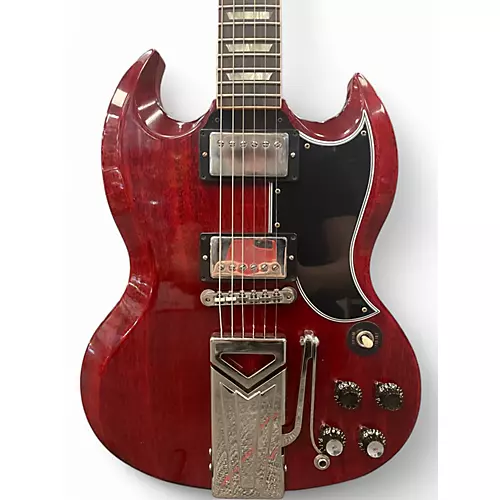 Used Gibson 60th Anniversary 1961 Les Paul SG Standard Cherry Red Solid Body Electric Guitar Cherry Red