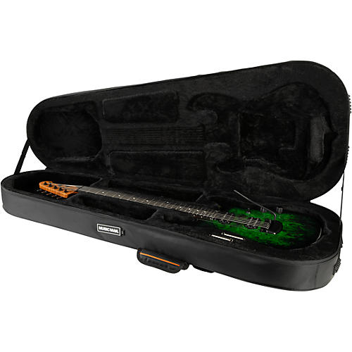 Ernie Ball Music Man Cutlass HH Trem 7 String Jason Richardson Burl Top Electric Guitar Kokiri Forest