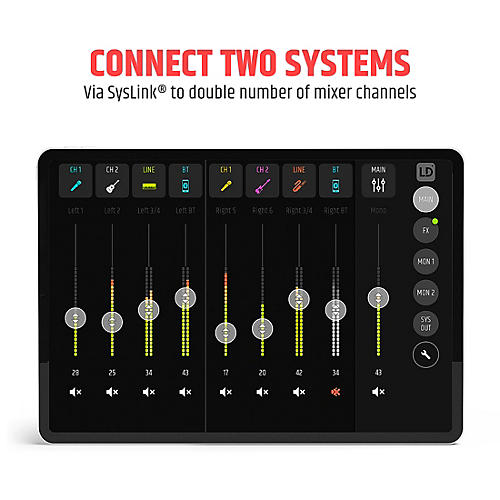 LD Systems LD Systems MAUI 28 G3 MIX Portable Cardioid Column PA System With Digital Mixer, Black