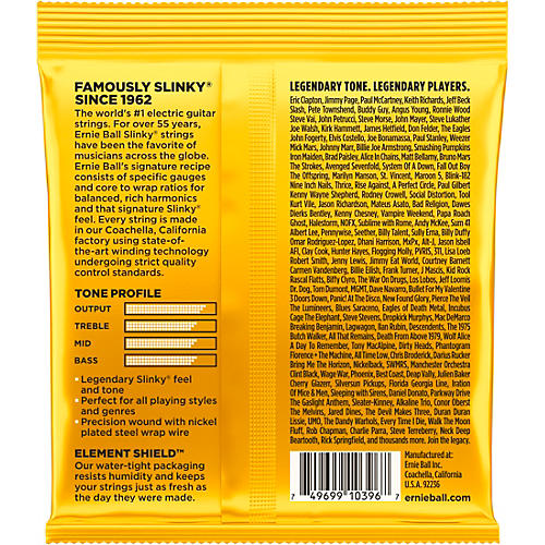 Ernie Ball Skinny Top/Beefy Bottom 2216 (10-54) Nickel Wound Electric Guitar Strings