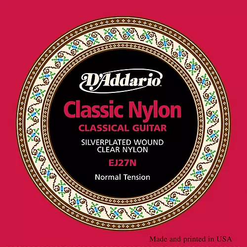 D'Addario EJ27 Nylon Classical Guitar Strings - 1/2 Size