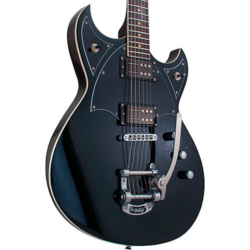 Reverend Reeves Gabrels Spacehawk Electric Guitar Black Sparkle
