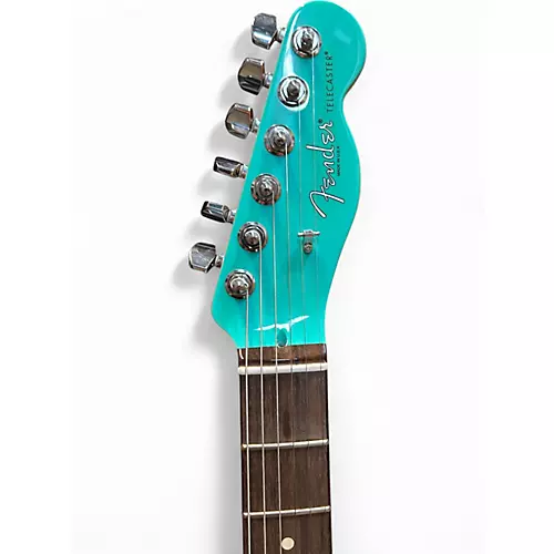 Used 2016 Fender LIMITED EDITION STANDARD TELECASTER Seafoam Green Solid Body Electric Guitar Seafoam Green