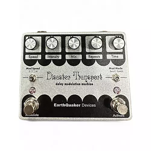 Used EarthQuaker Devices Disaster Transport Modulated Delay Effect Pedal
