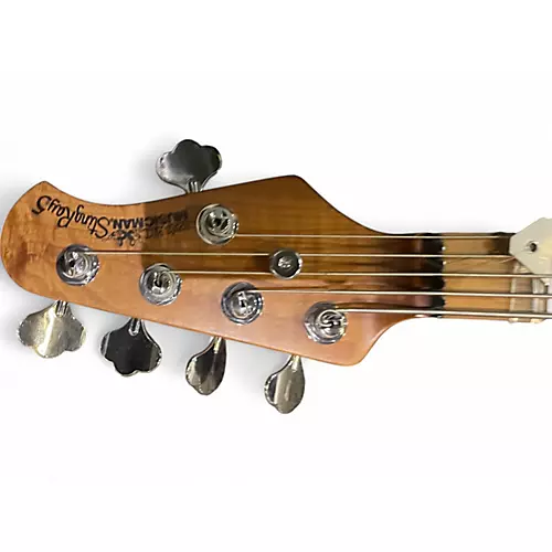 Used Ernie Ball Music Man StingRay Special H FIREMIST SILVER Electric Bass Guitar FIREMIST SILVER