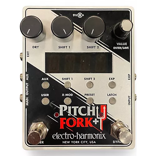 Used Electro-Harmonix Pitch Fork + Effect Pedal