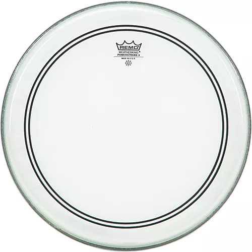 Remo Powerstroke 3 Clear with Dot Batter 14 in.