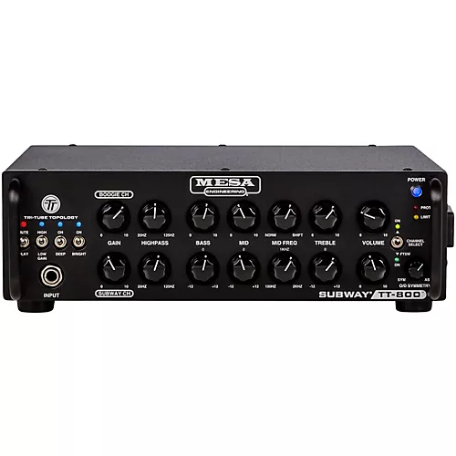 MESA/Boogie Subway TT-800 Lightweight Bass Head Black